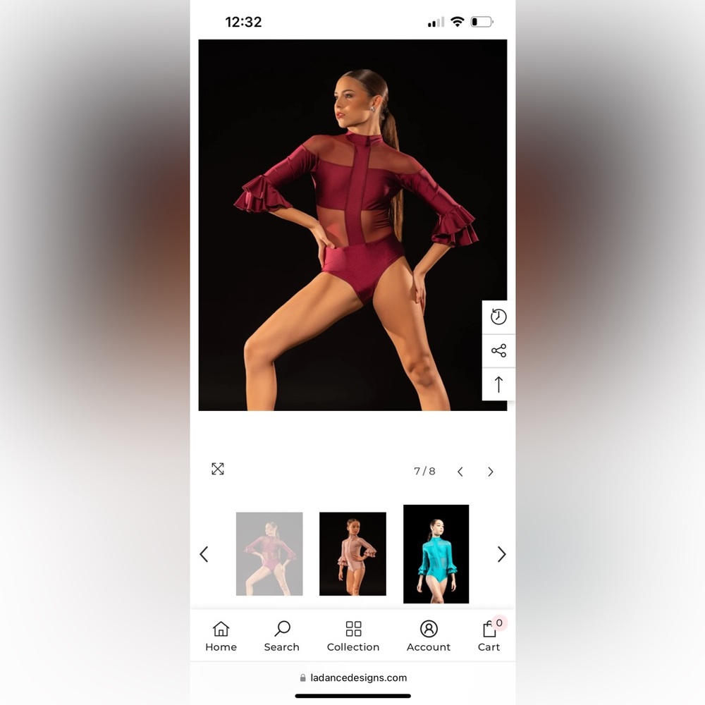 Brand new Adora Adult dance leotard from LA Design